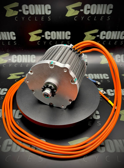 Sotion GTS11-C Motor w 219 12T Sprocket; 72V (Hall Sensor) (Ebox Dragster, MXR, & 48V Mototec Upgrade)