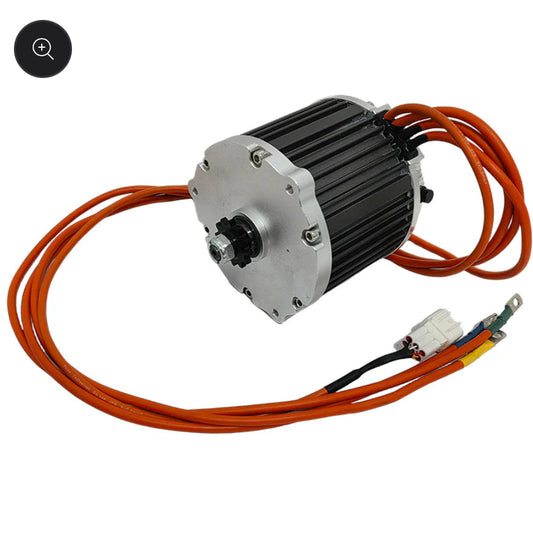 Sotion GTS11-C Motor w 219 12T Sprocket; 72V (Hall Sensor) (Ebox Dragster, MXR, & 48V Mototec Upgrade)