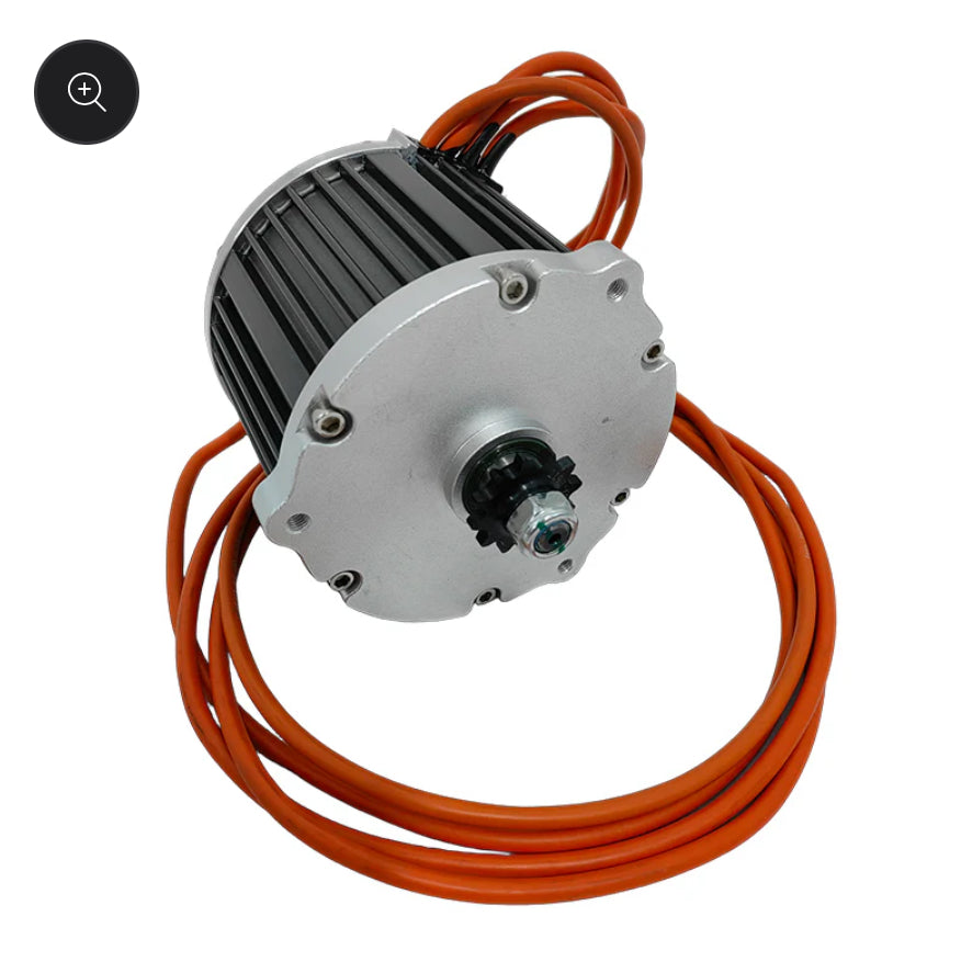 Sotion GTS11-C Motor w 219 12T Sprocket; 72V (Hall Sensor) (Ebox Dragster, MXR, & 48V Mototec Upgrade)