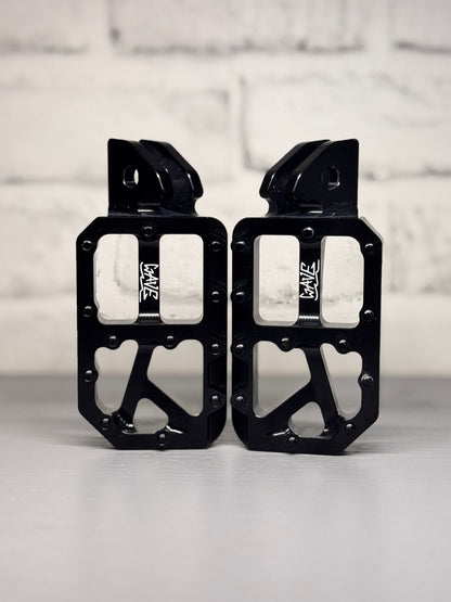 BLACK WAVE WIDE PEGS BACK ORDER
