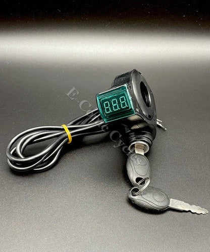 Controller Essentials:  PREWIRED (FD) Bundle inc SurRon Style Throttle w Choice of Grips, Key Voltmeter & 3 Speed