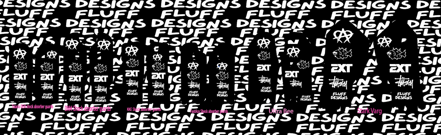 E Bike Fork Guards Decals