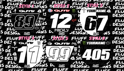 ODI Number Plate Decal