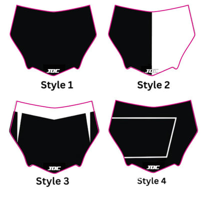 Custom Motocutz Number Plate Decal